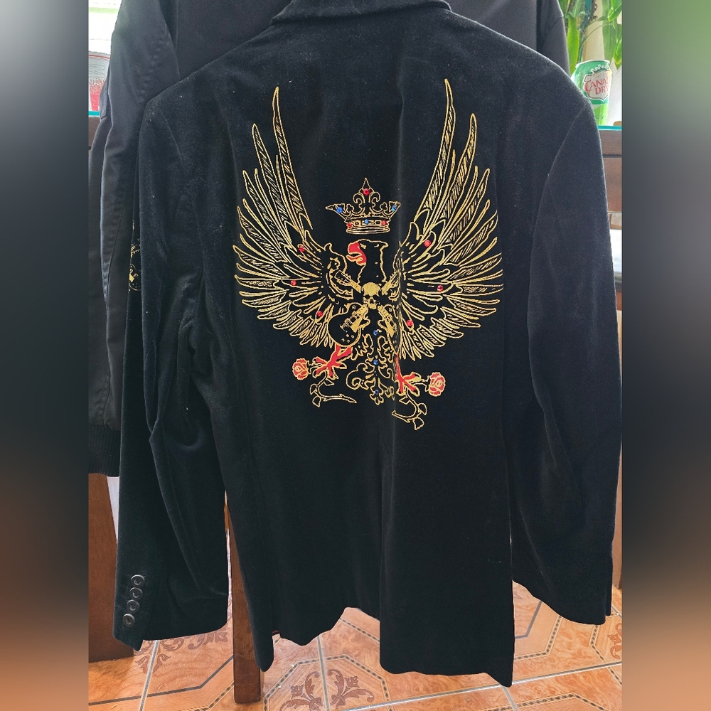 Suede Blazer Jacket Casual